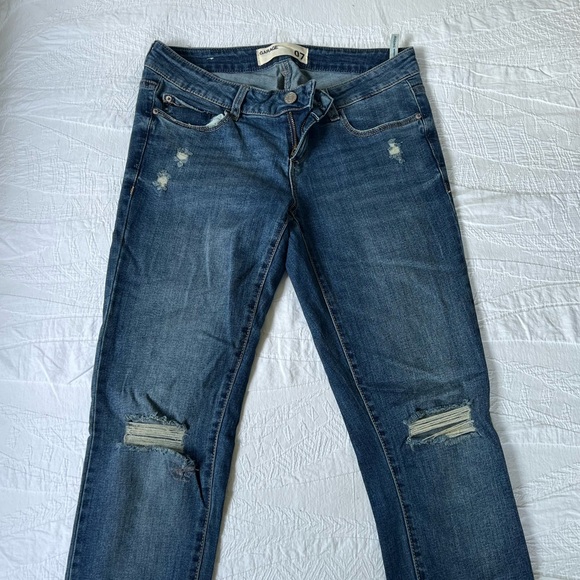 Garage Ripped Skinny Jeggings - Picture 3 of 5